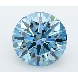 Diament laboratoryjny o barwie fantazyjnej szlif okrągły, 1.94ct, VVS2, Fancy Vivid Blue, IGI LG731519916
